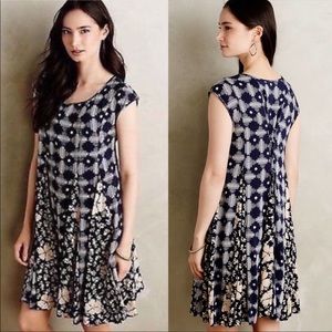 Maeve by Anthropologie Indiga lkat Floral Dress